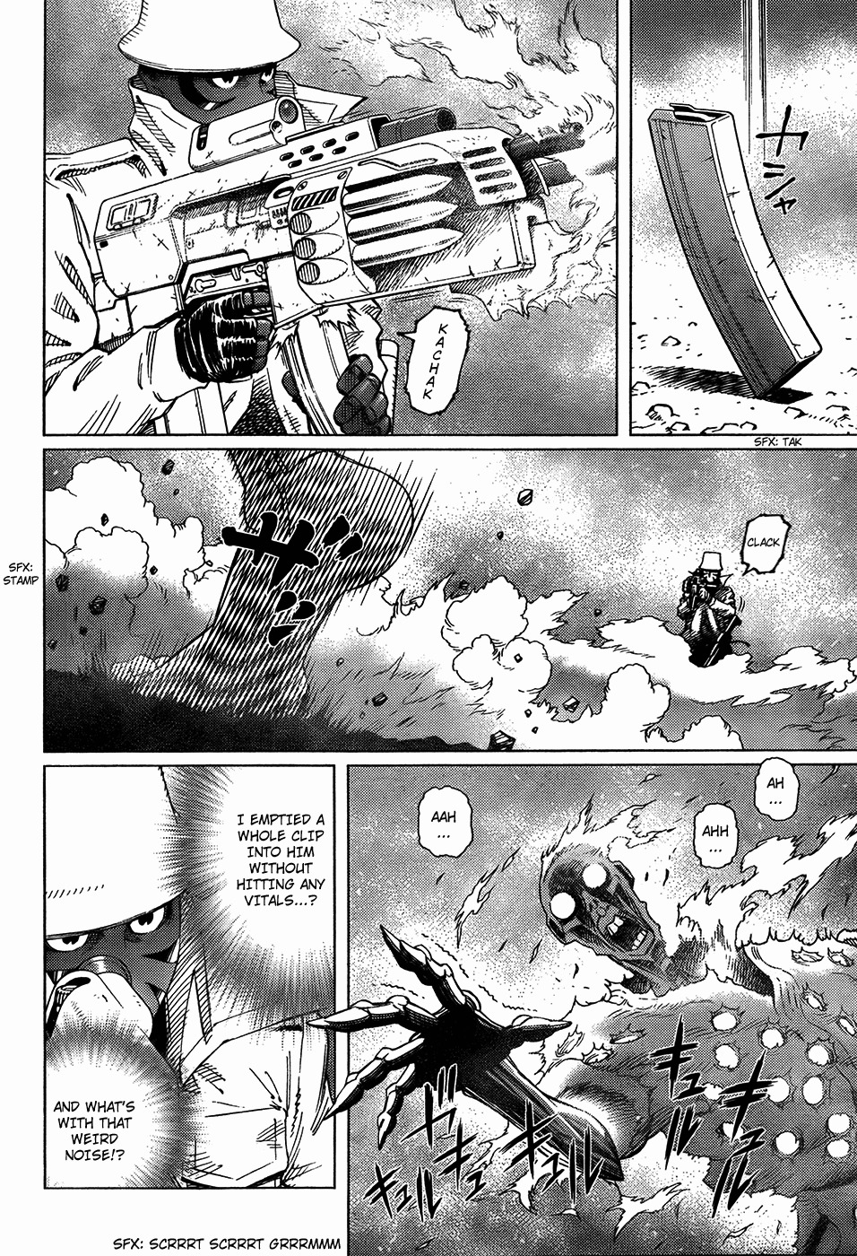 Battle Angel Alita: Last Order Chapter 90 page 8 - Chapter 90: You're a real pro!!