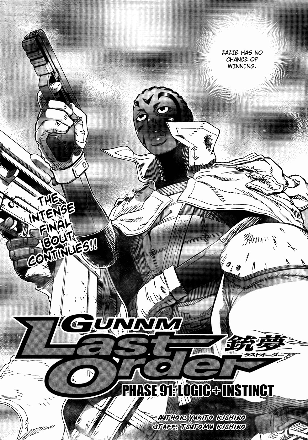 Battle Angel Alita: Last Order Chapter 91 page 3 - Chapter 91: Logic+Instinct