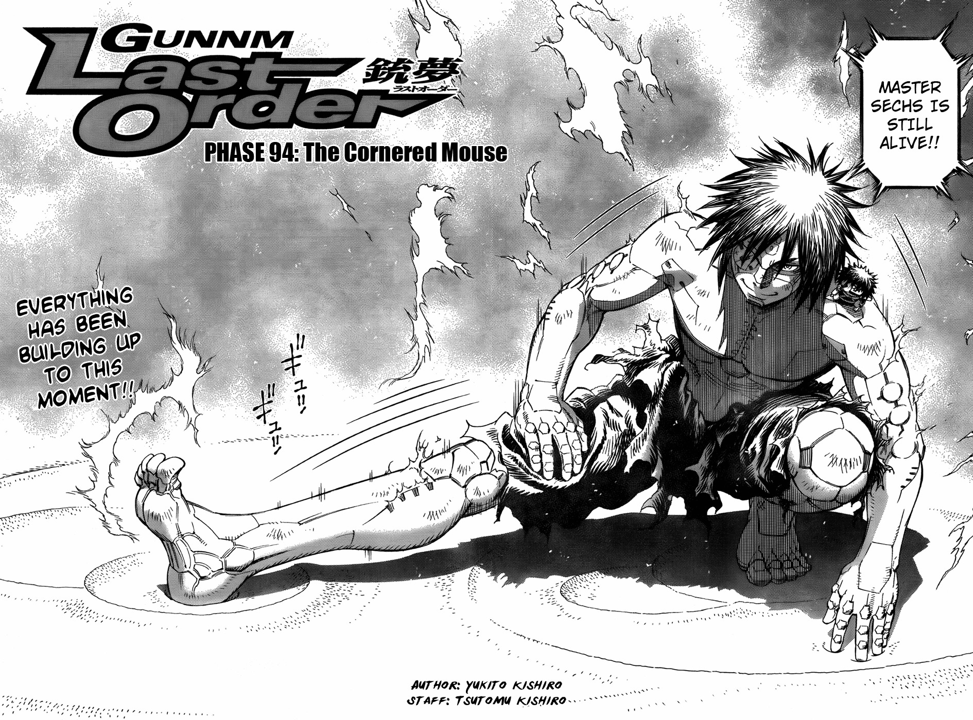 Battle Angel Alita: Last Order Chapter 94 page 6 - Chapter 94: The Cornered Mouse