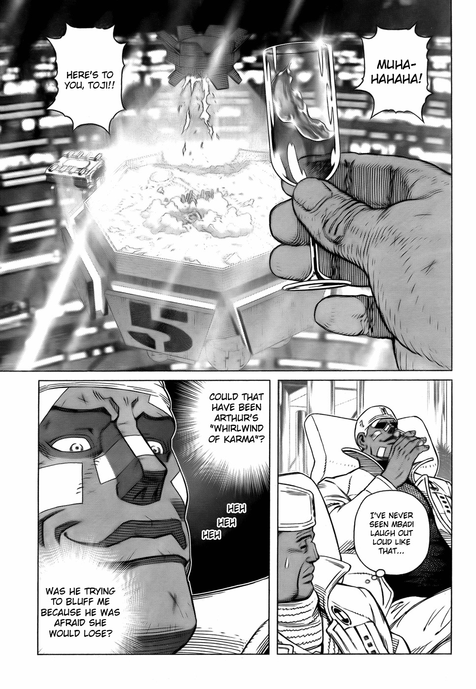 Battle Angel Alita: Last Order Chapter 95 page 10 - Chapter 95: Faster Than The Speed of Thought