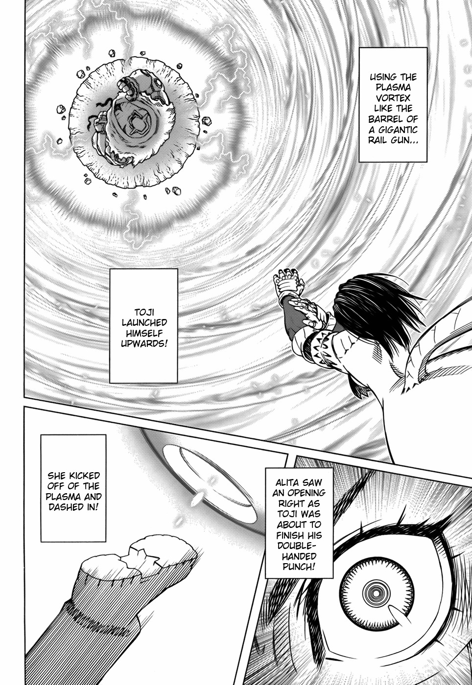 Battle Angel Alita: Last Order Chapter 95 page 3 - Chapter 95: Faster Than The Speed of Thought