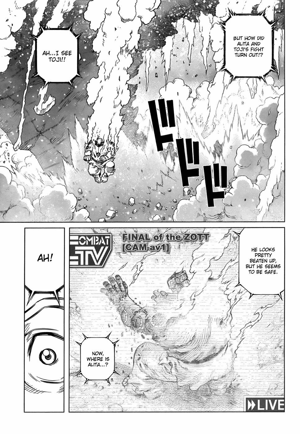 Battle Angel Alita: Last Order Chapter 95 page 8 - Chapter 95: Faster Than The Speed of Thought