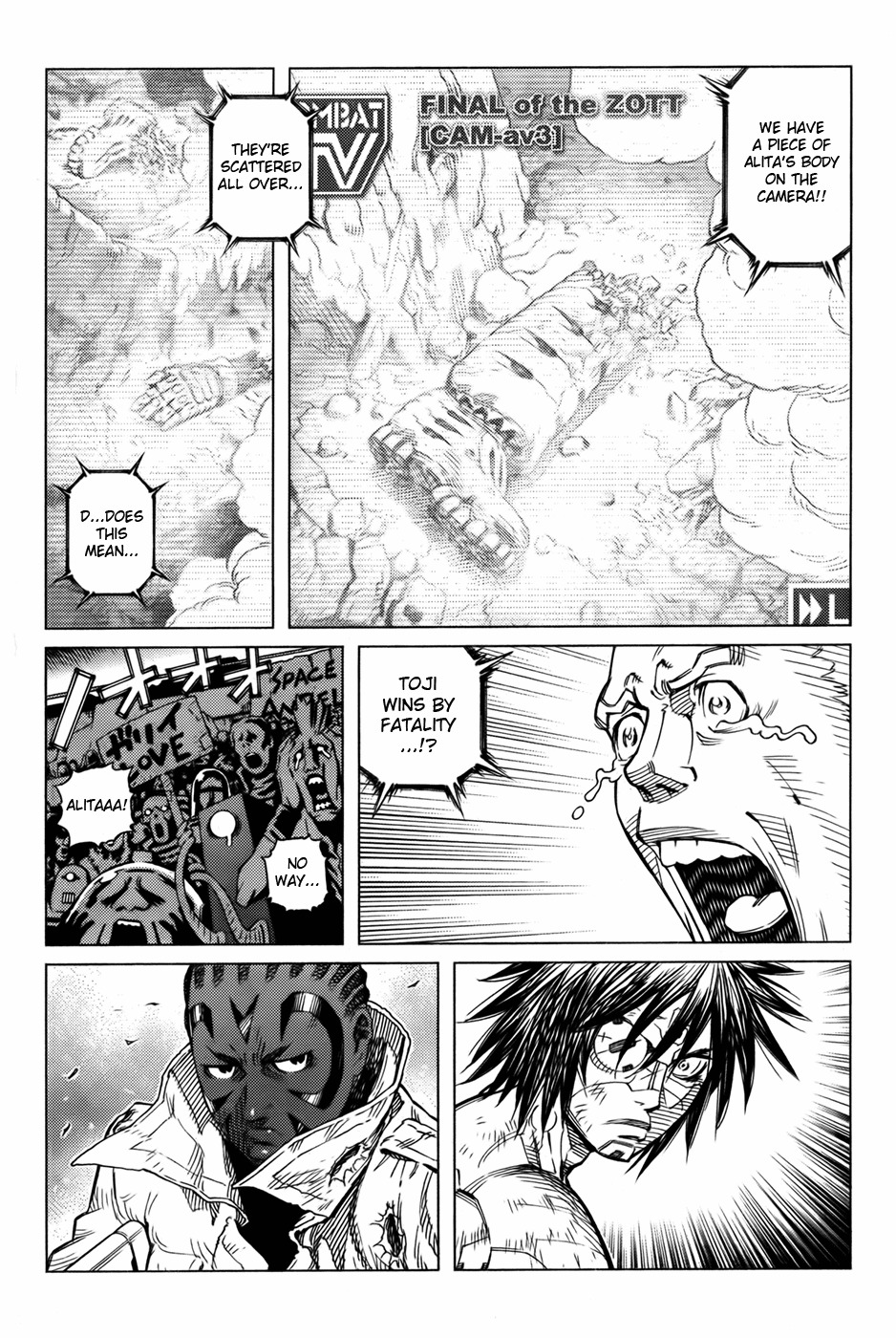 Battle Angel Alita: Last Order Chapter 95 page 9 - Chapter 95: Faster Than The Speed of Thought