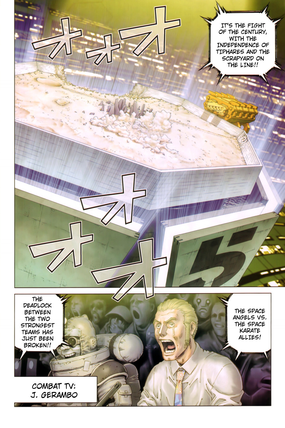 Battle Angel Alita: Last Order Chapter 96 page 3 - Chapter 96: Space Angel