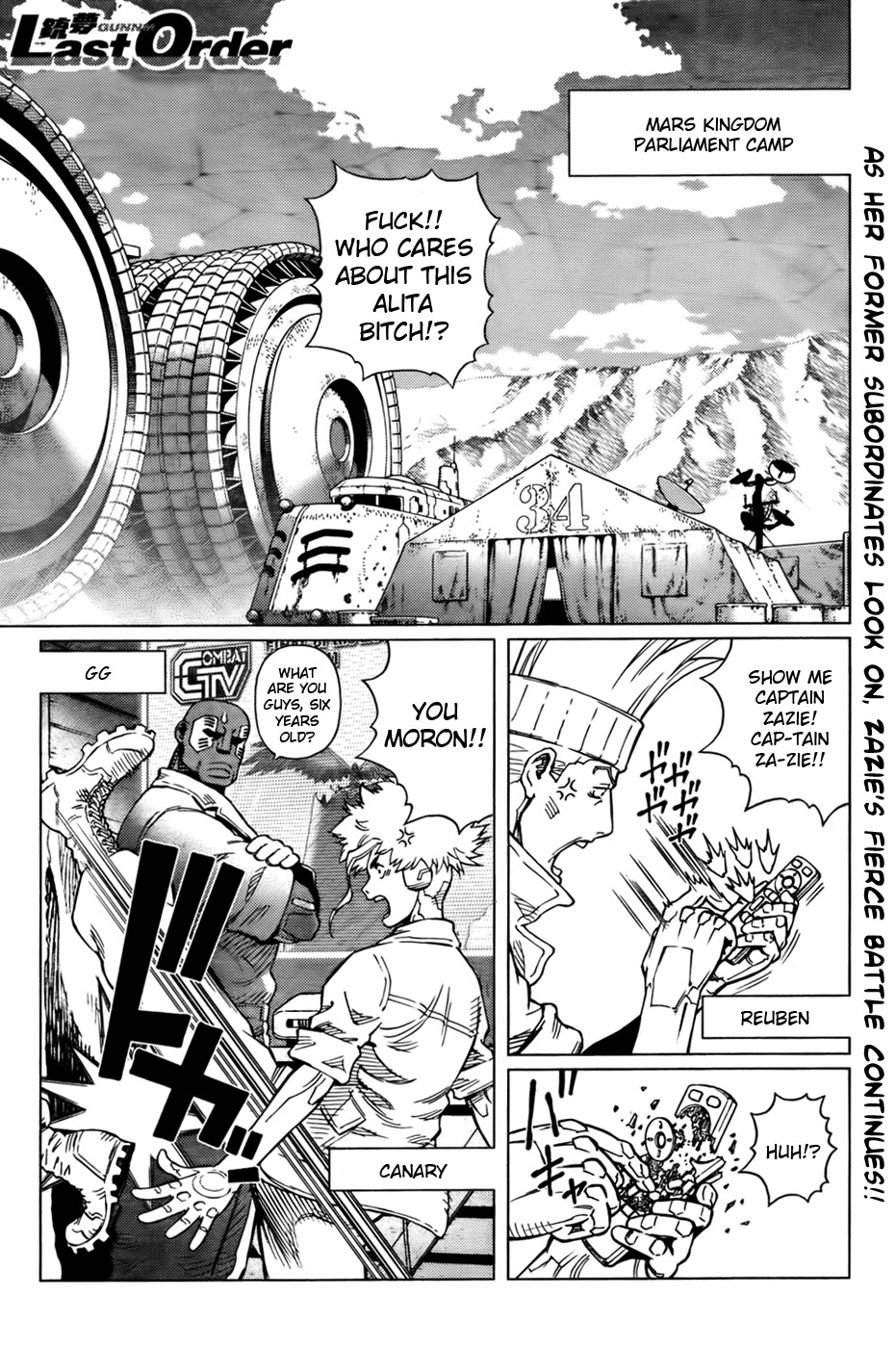 Battle Angel Alita: Last Order Chapter 98 page 1 - Chapter 98: I'm Freeee!