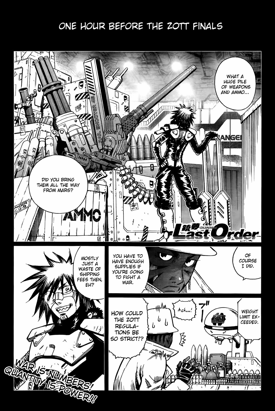 Battle Angel Alita: Last Order Chapter 99 page 1 - Chapter 99: Nice Joke!