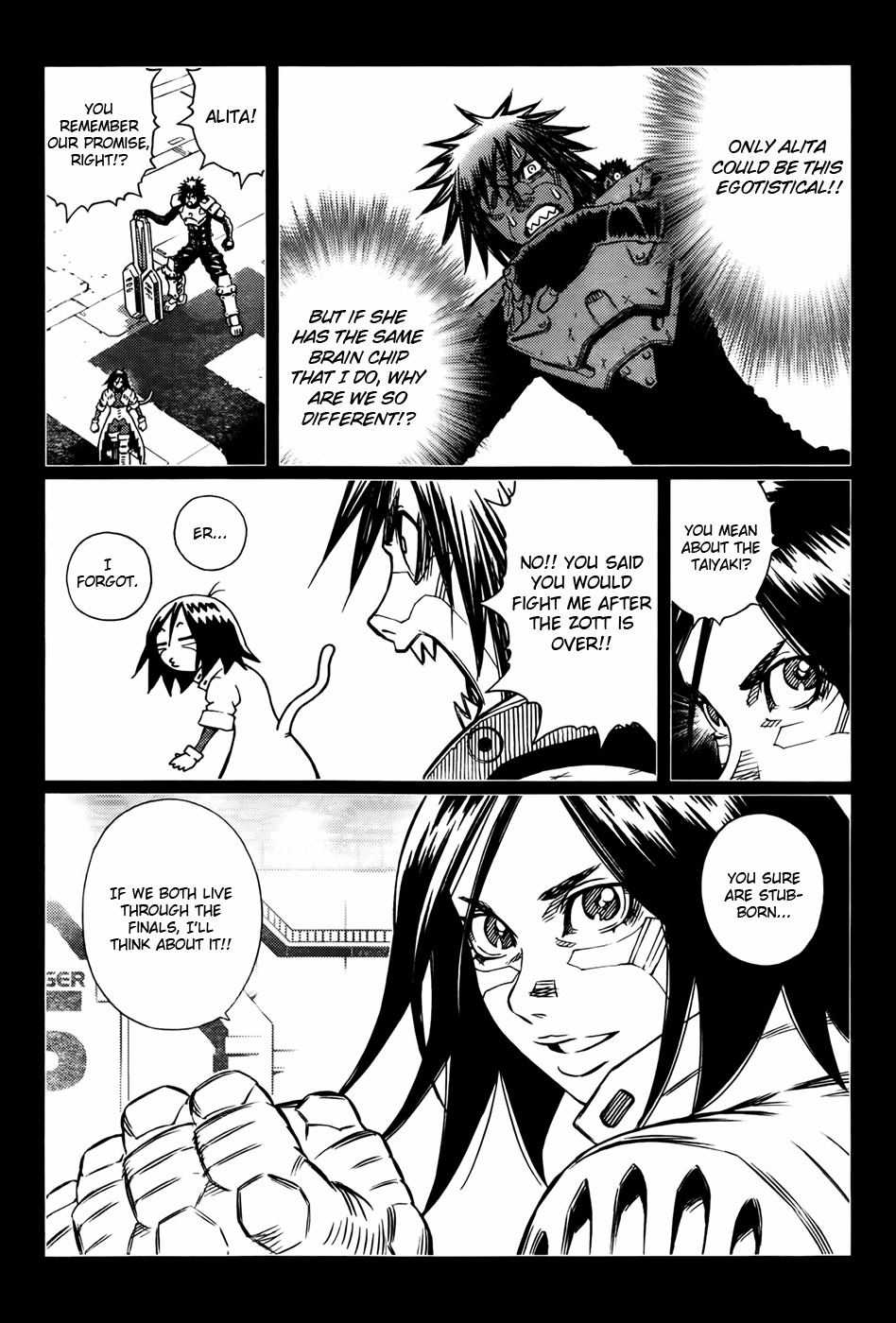 Battle Angel Alita: Last Order Chapter 99 page 5 - Chapter 99: Nice Joke!