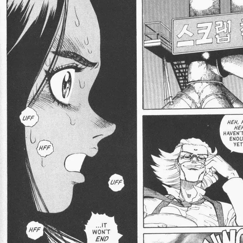 Battle Angel Alita Chapter 50 cover