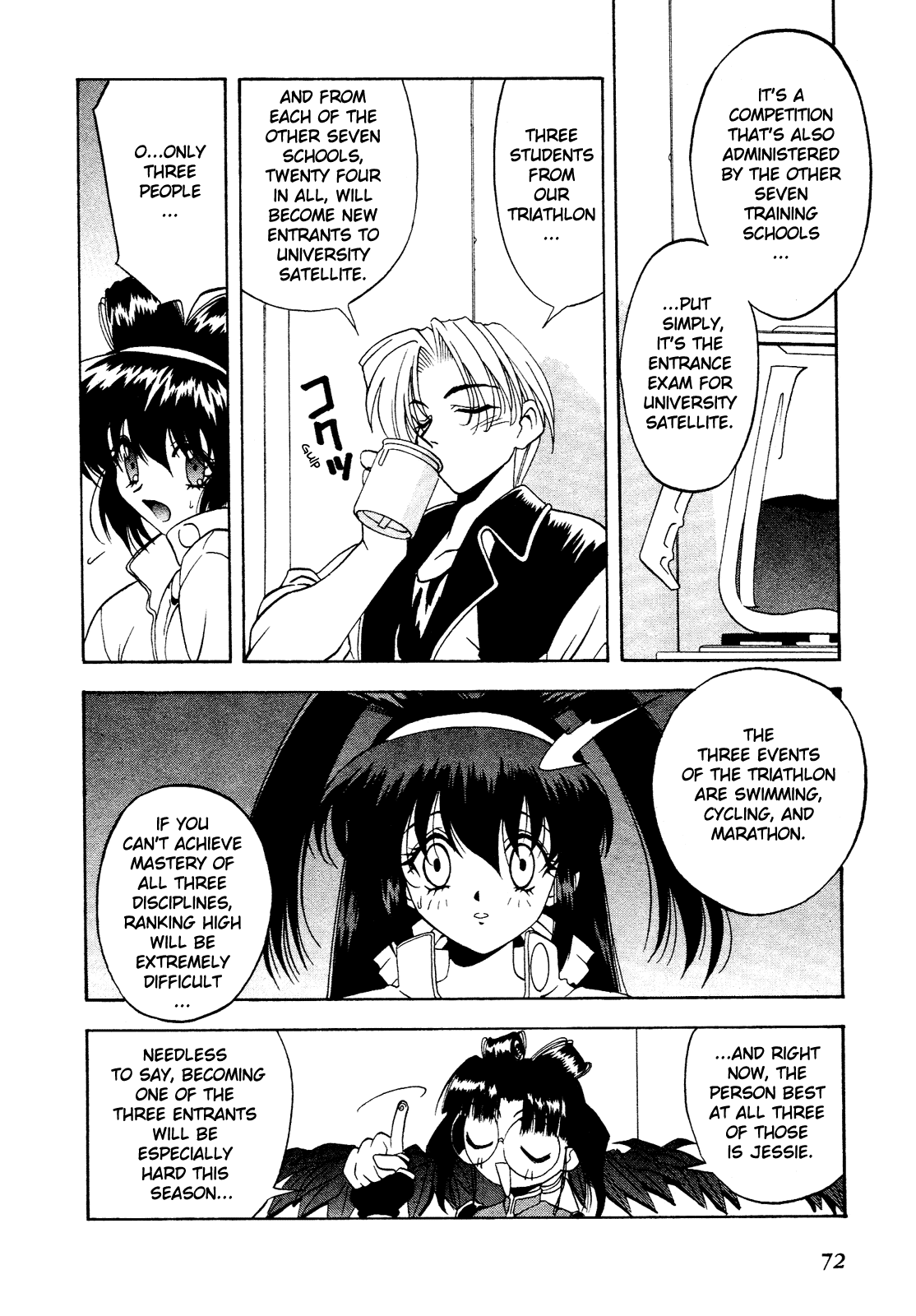 Battle Athletes Daiundoukai Chapter 3.2 page 6 - Chapter 3 v2 : ~Land Stage~ HEAT ③ - The Girl in the Amniotic Fluid