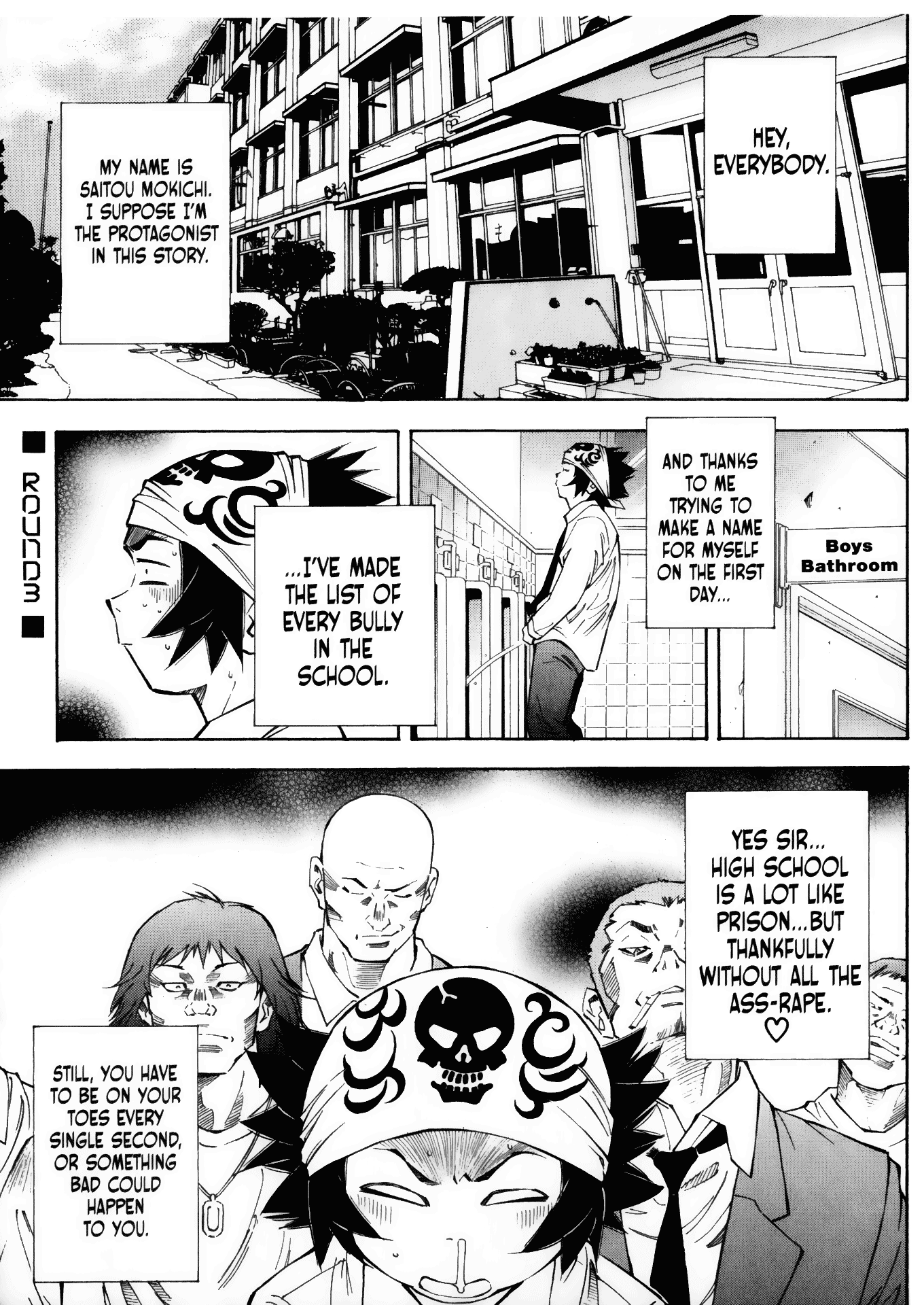 Battle Club Chapter 3 page 1 - Chapter 3