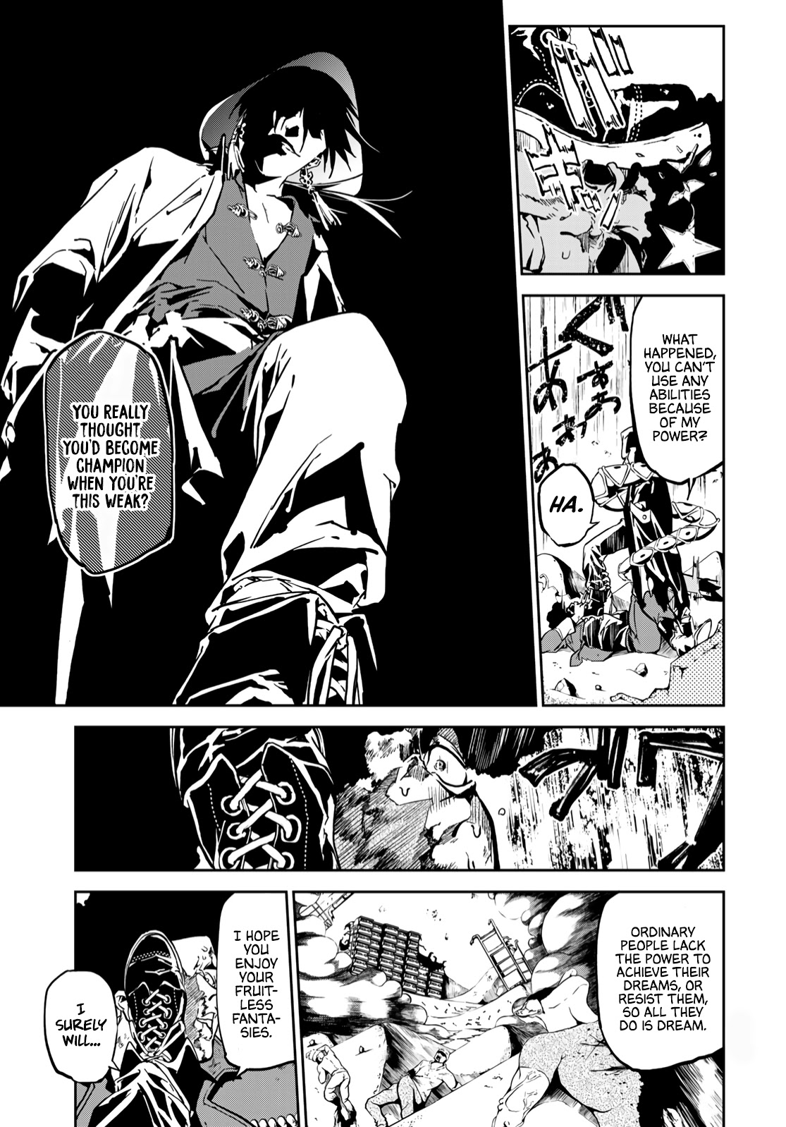 Battle of the Six Realms Chapter 5 page 22 - Chapter 5: But Men Are The Ones Who Chase Their Dreams