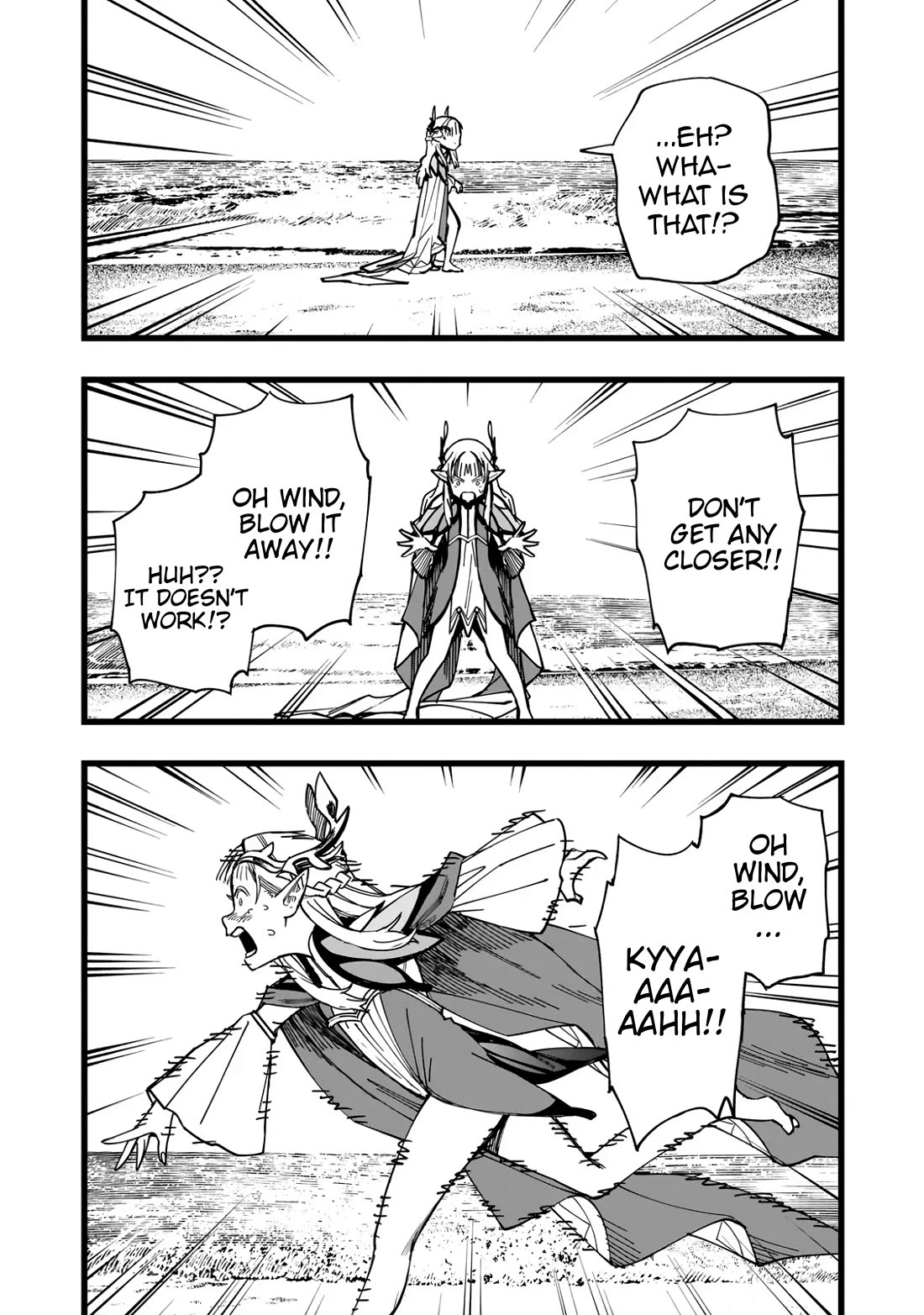 Battle Princess Survival Saga Chapter 1 page 14 - Chapter 1: Man meets Elf