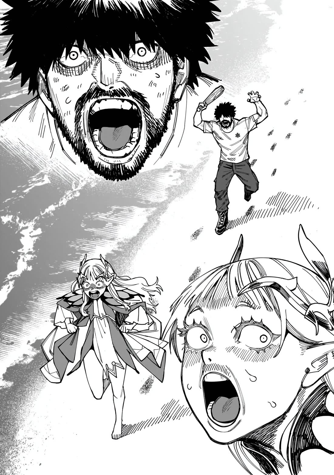 Battle Princess Survival Saga Chapter 1 page 15 - Chapter 1: Man meets Elf