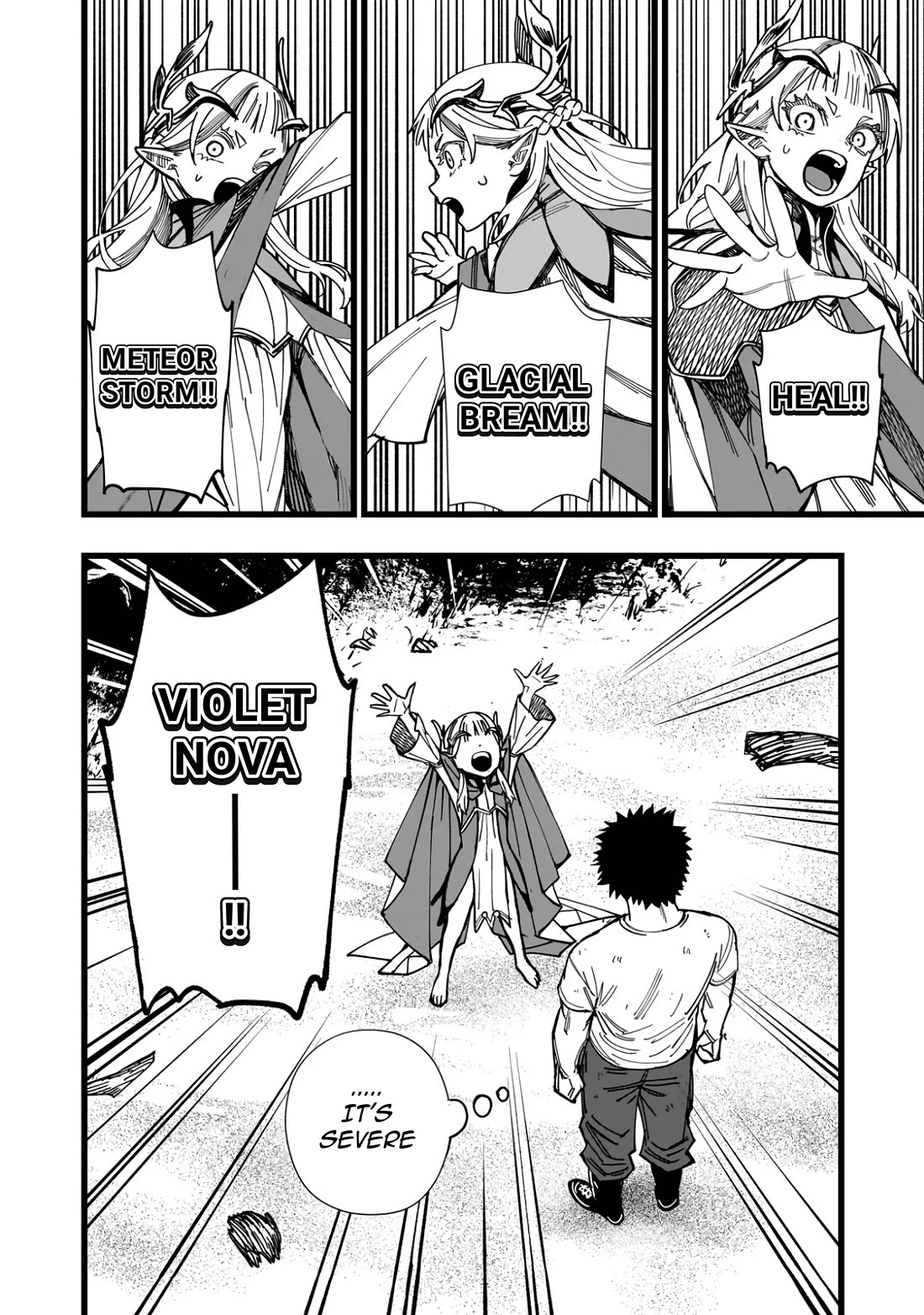 Battle Princess Survival Saga Chapter 1 page 22 - Chapter 1: Man meets Elf