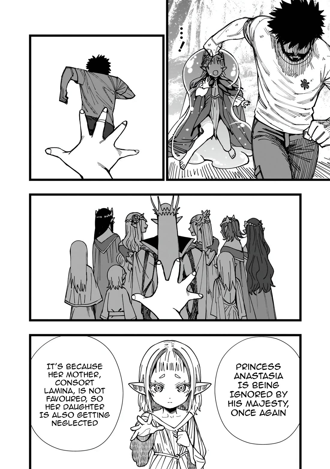 Battle Princess Survival Saga Chapter 1 page 26 - Chapter 1: Man meets Elf
