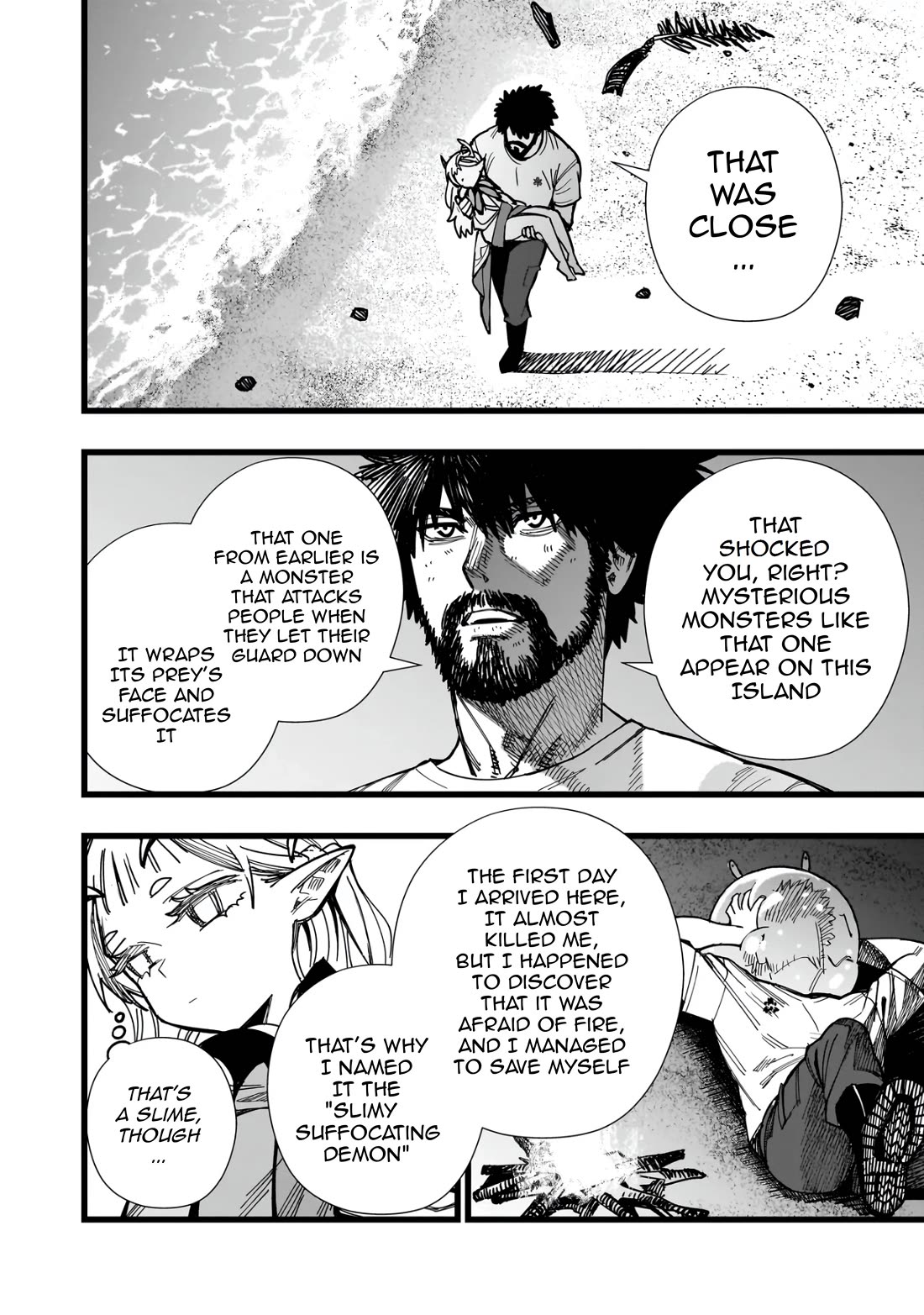 Battle Princess Survival Saga Chapter 1 page 32 - Chapter 1: Man meets Elf