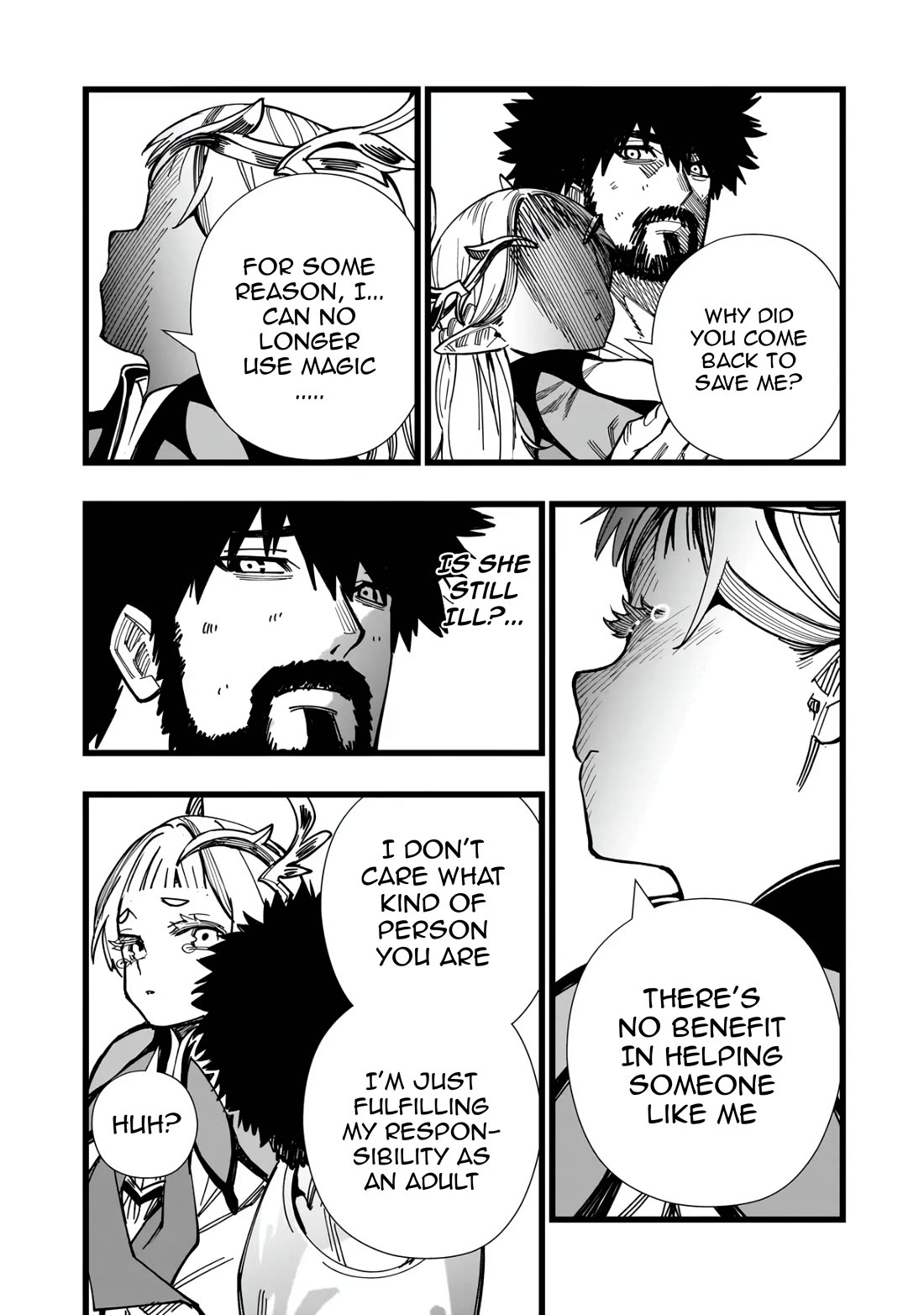Battle Princess Survival Saga Chapter 1 page 33 - Chapter 1: Man meets Elf