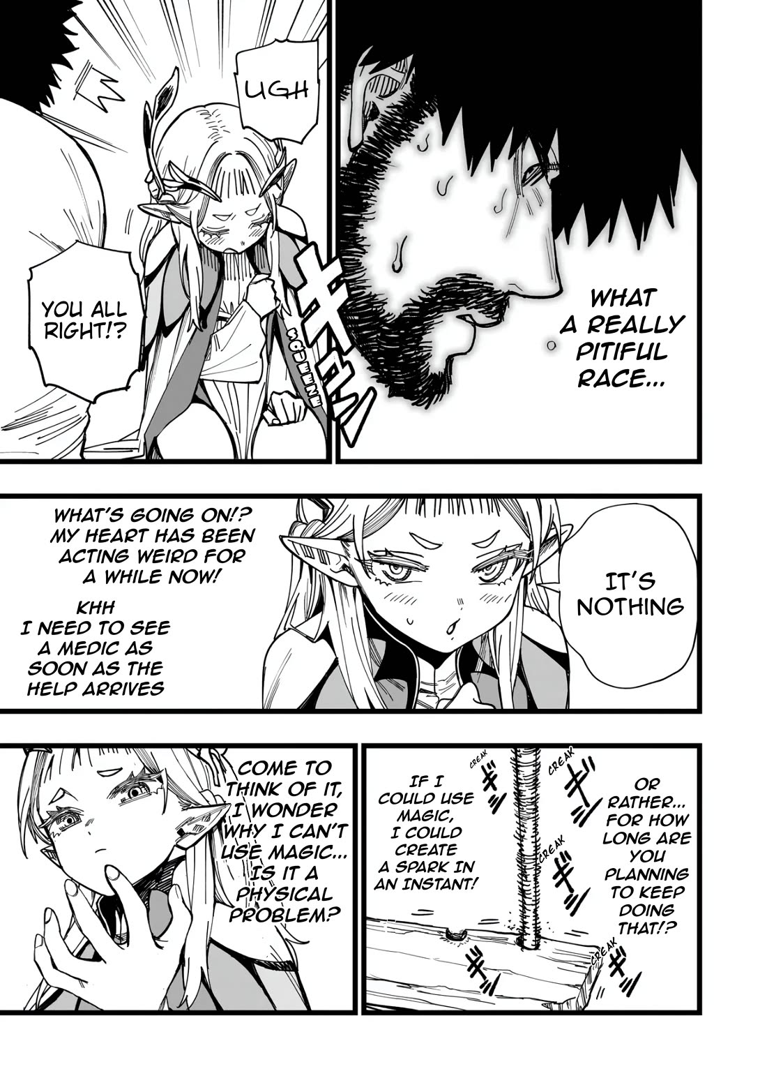 Battle Princess Survival Saga Chapter 1 page 37 - Chapter 1: Man meets Elf