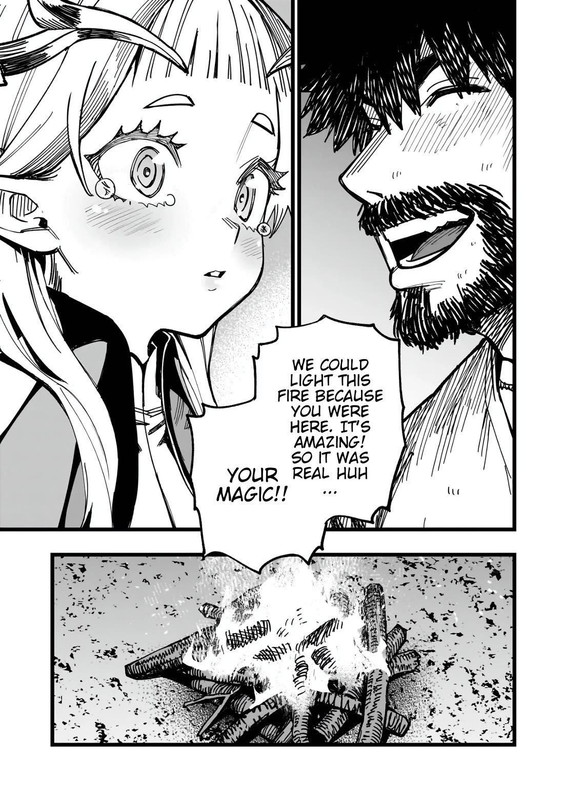 Battle Princess Survival Saga Chapter 1 page 43 - Chapter 1: Man meets Elf