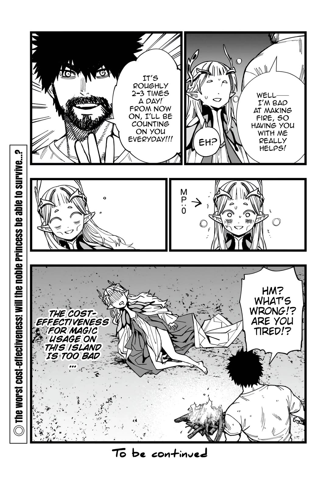 Battle Princess Survival Saga Chapter 1 page 45 - Chapter 1: Man meets Elf