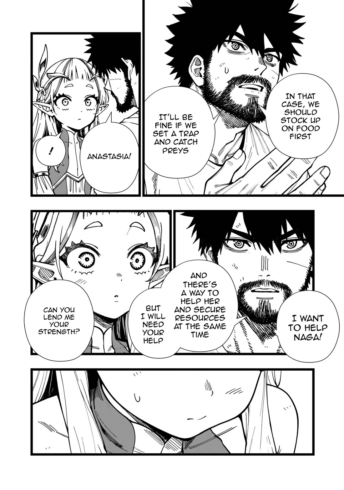 Battle Princess Survival Saga Chapter 10 page 10 - Chapter 10: Body temperature isn't the only thing shared with skin-to-skin