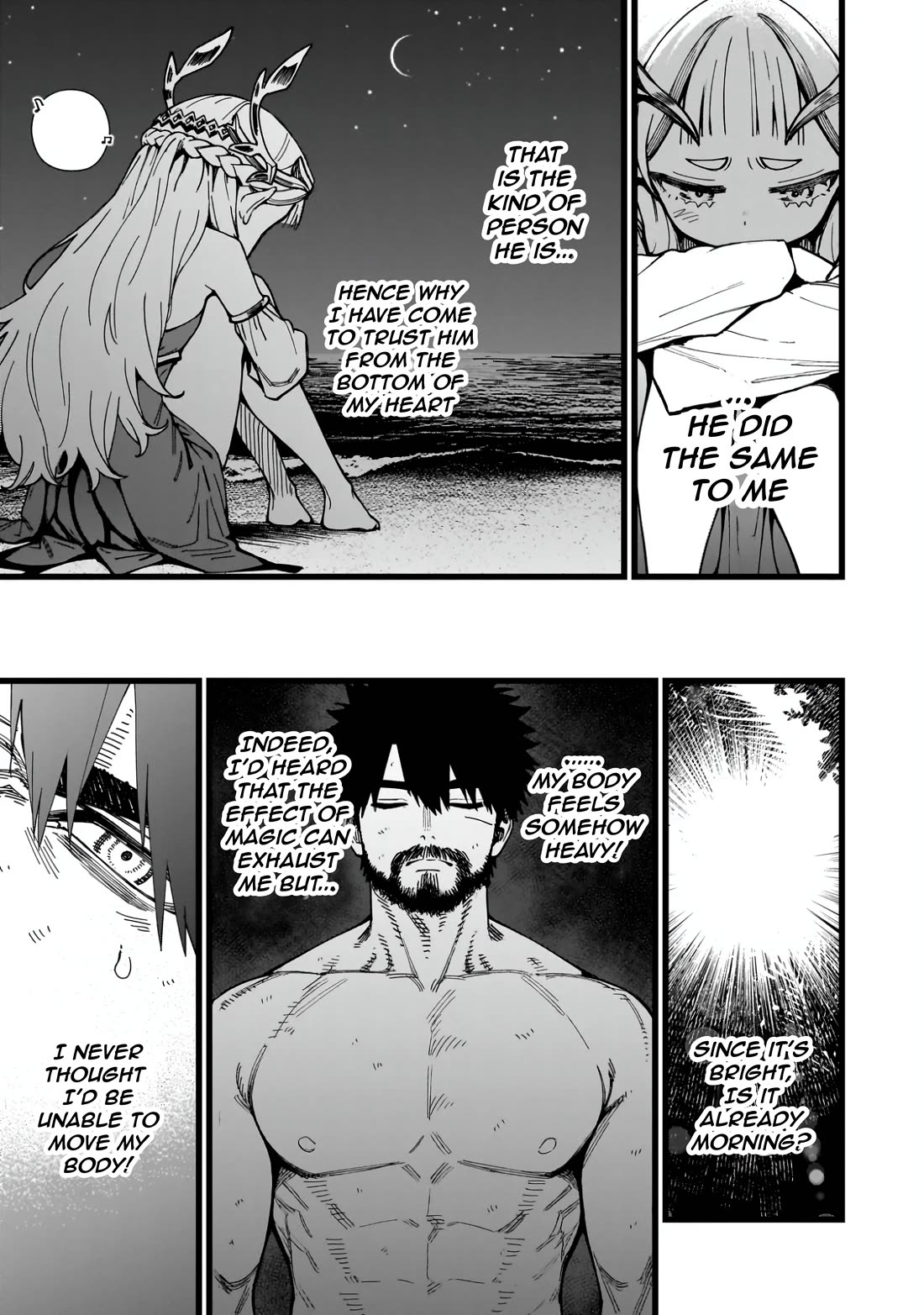 Battle Princess Survival Saga Chapter 10 page 23 - Chapter 10: Body temperature isn't the only thing shared with skin-to-skin