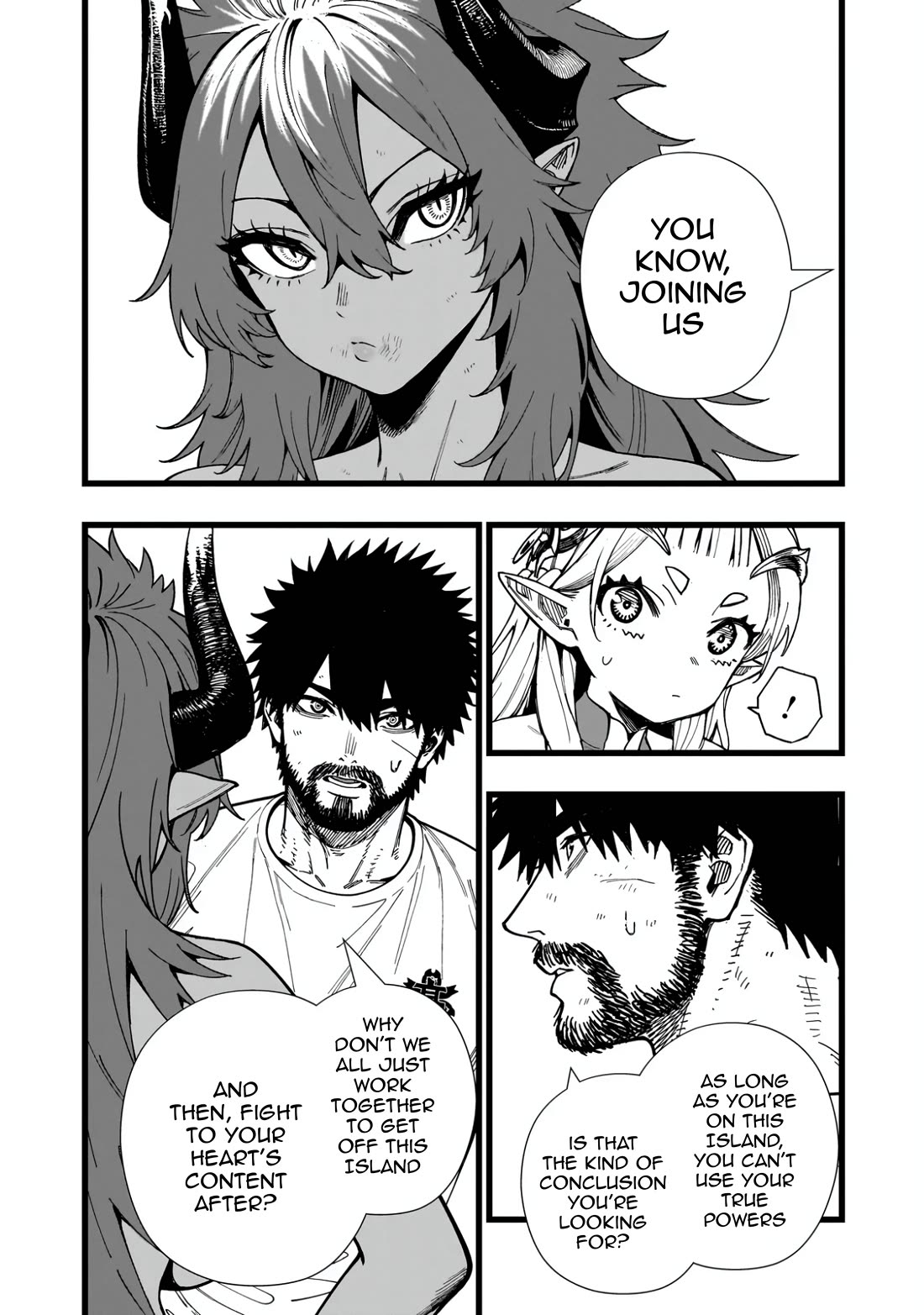 Battle Princess Survival Saga Chapter 11 page 19 - Chapter 11: You'll become friends if you can share