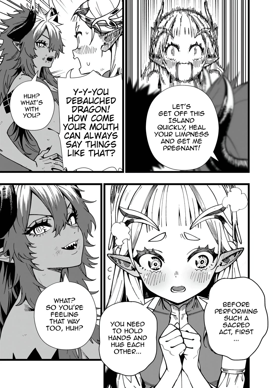 Battle Princess Survival Saga Chapter 11 page 23 - Chapter 11: You'll become friends if you can share