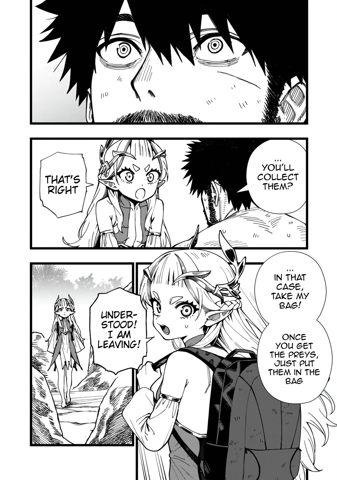Battle Princess Survival Saga Chapter 11 page 6 - Chapter 11: You'll become friends if you can share