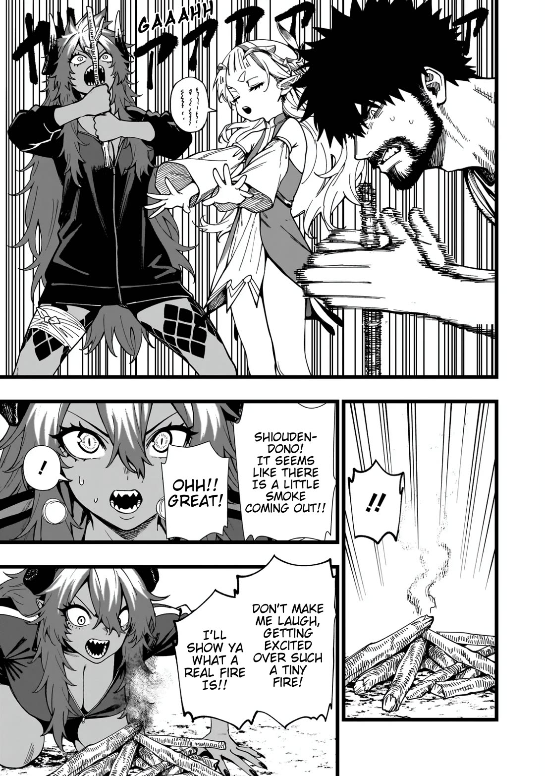 Battle Princess Survival Saga Chapter 12 page 17 - Chapter 12: One day, there will be no place to escape