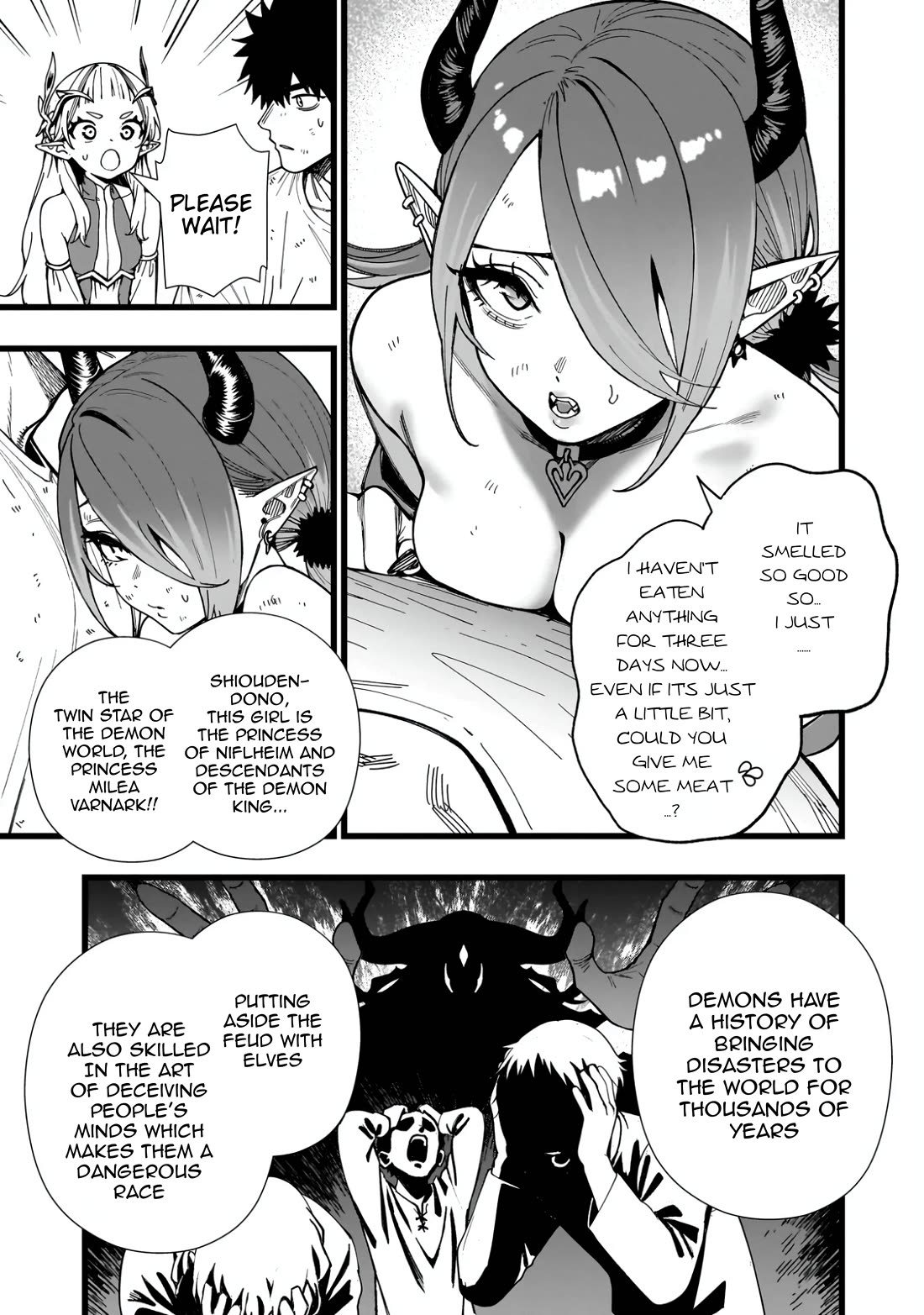 Battle Princess Survival Saga Chapter 14 page 21 - Chapter 14: Even if the cosmos dies, it's something that will ignite again