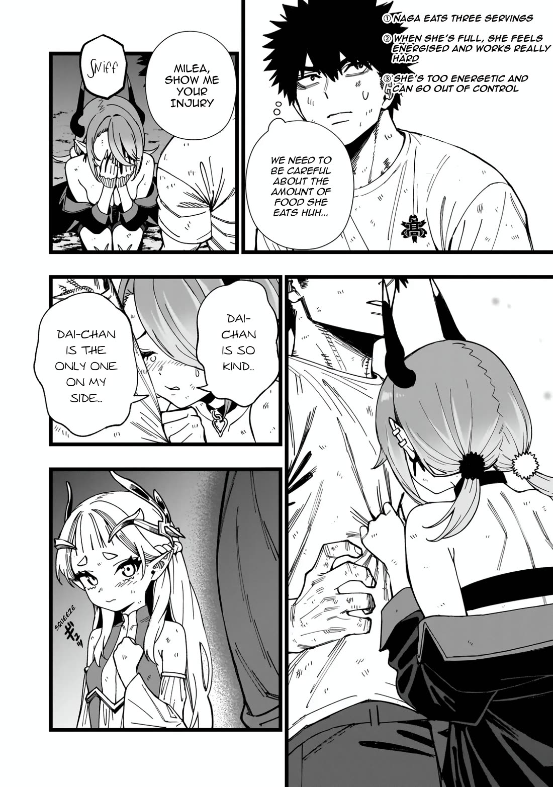 Battle Princess Survival Saga Chapter 17 page 10 - Chapter 17: The power level of earthly desires is 530,000