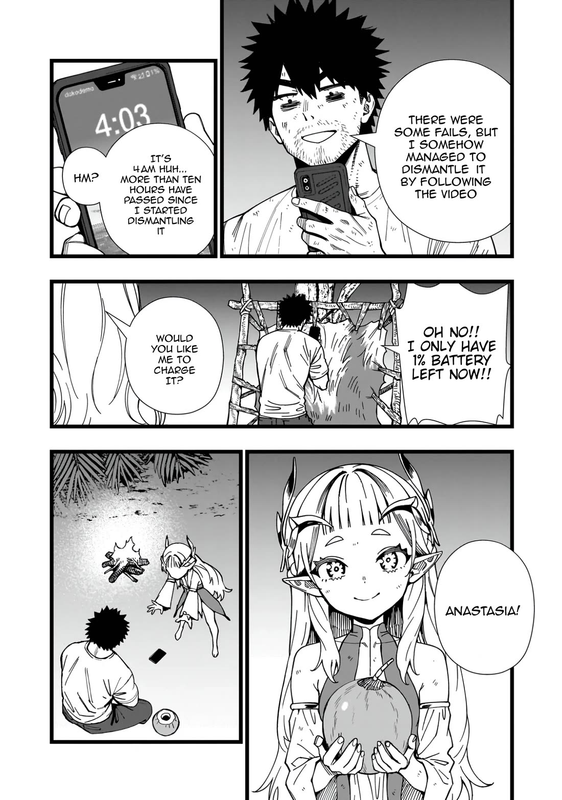Battle Princess Survival Saga Chapter 17 page 12 - Chapter 17: The power level of earthly desires is 530,000