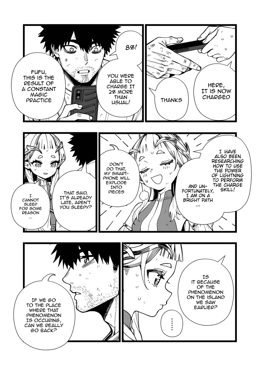 Battle Princess Survival Saga Chapter 17 page 13 - Chapter 17: The power level of earthly desires is 530,000