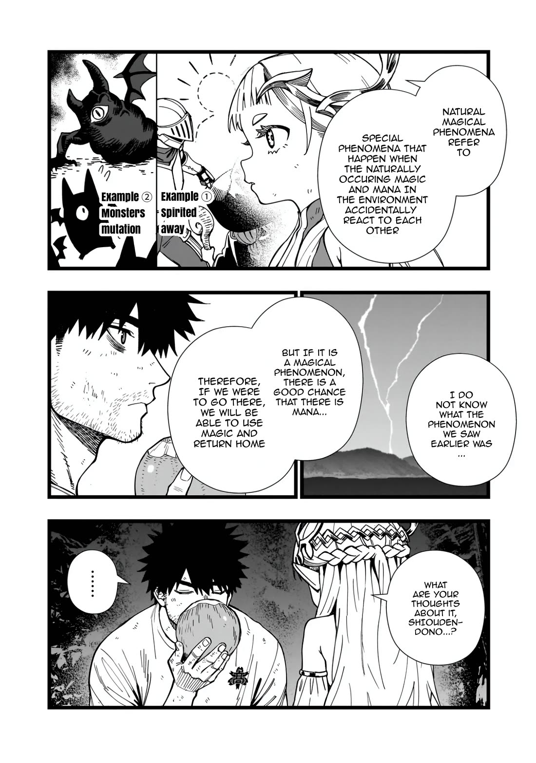 Battle Princess Survival Saga Chapter 17 page 14 - Chapter 17: The power level of earthly desires is 530,000
