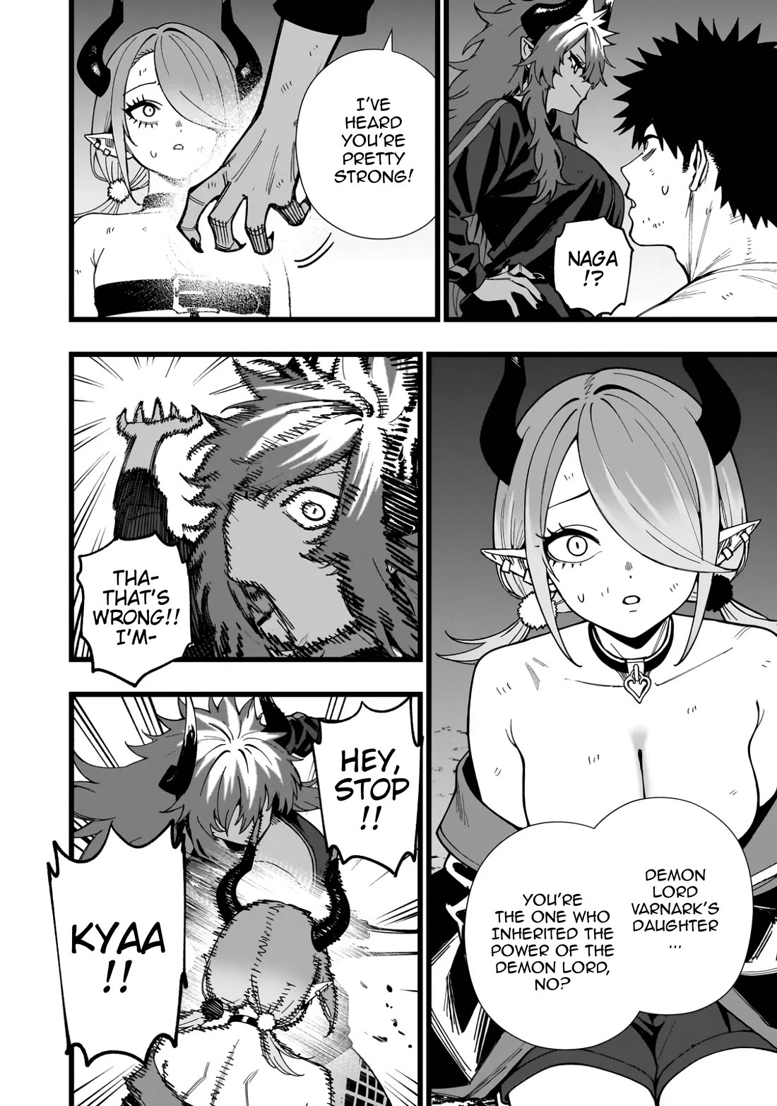 Battle Princess Survival Saga Chapter 17 page 2 - Chapter 17: The power level of earthly desires is 530,000