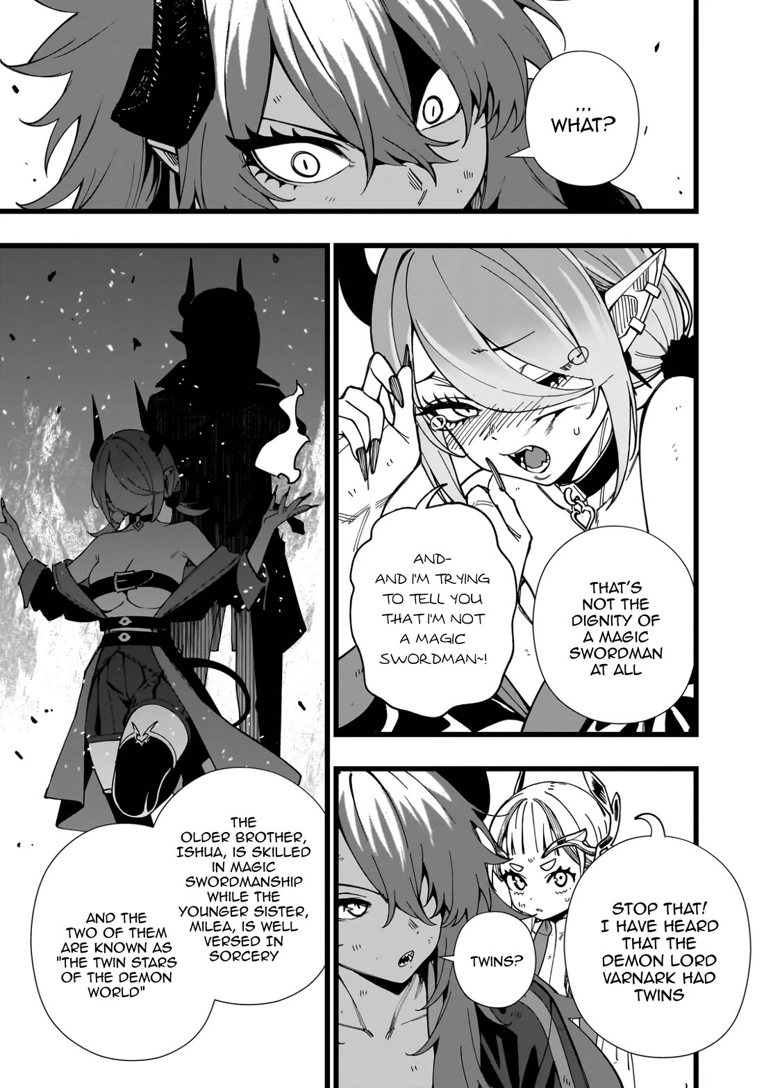 Battle Princess Survival Saga Chapter 17 page 3 - Chapter 17: The power level of earthly desires is 530,000