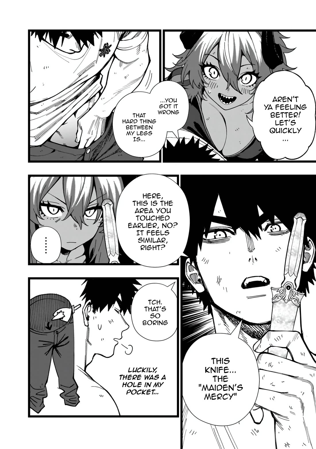 Battle Princess Survival Saga Chapter 17 page 8 - Chapter 17: The power level of earthly desires is 530,000