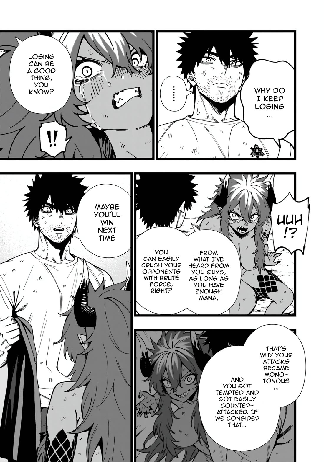 Battle Princess Survival Saga Chapter 18 page 21 - Chapter 18: Are you not gonna do it?