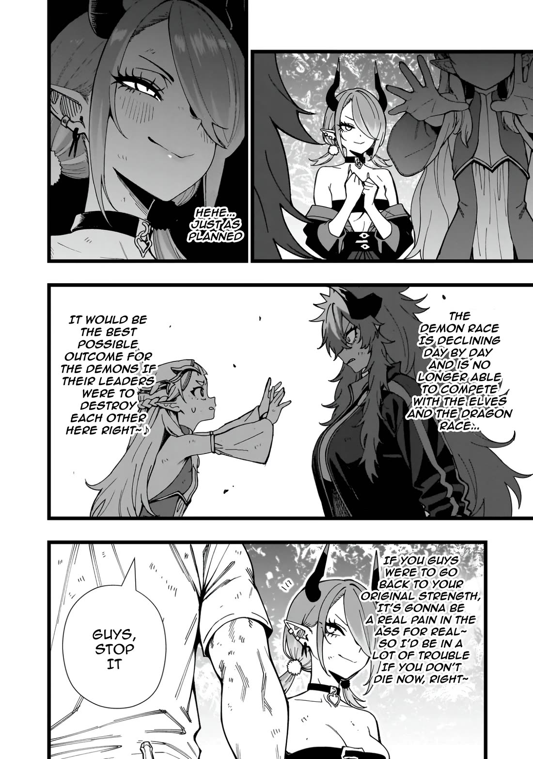 Battle Princess Survival Saga Chapter 18 page 4 - Chapter 18: Are you not gonna do it?