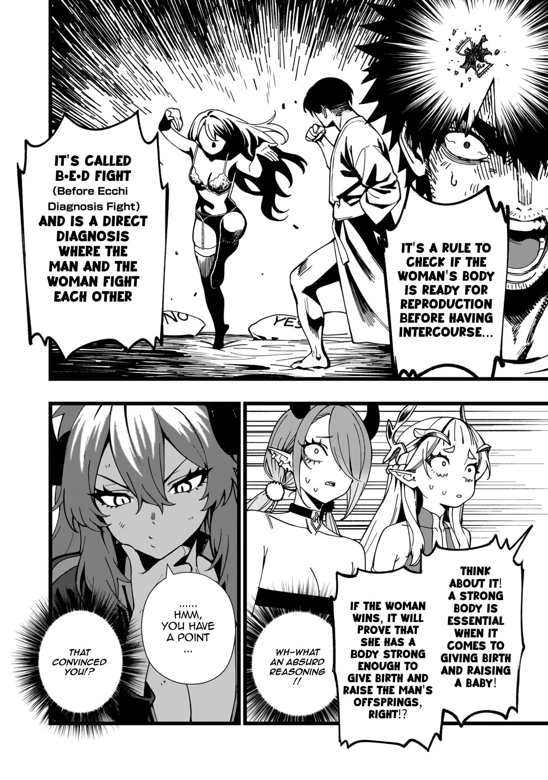 Battle Princess Survival Saga Chapter 18 page 6 - Chapter 18: Are you not gonna do it?