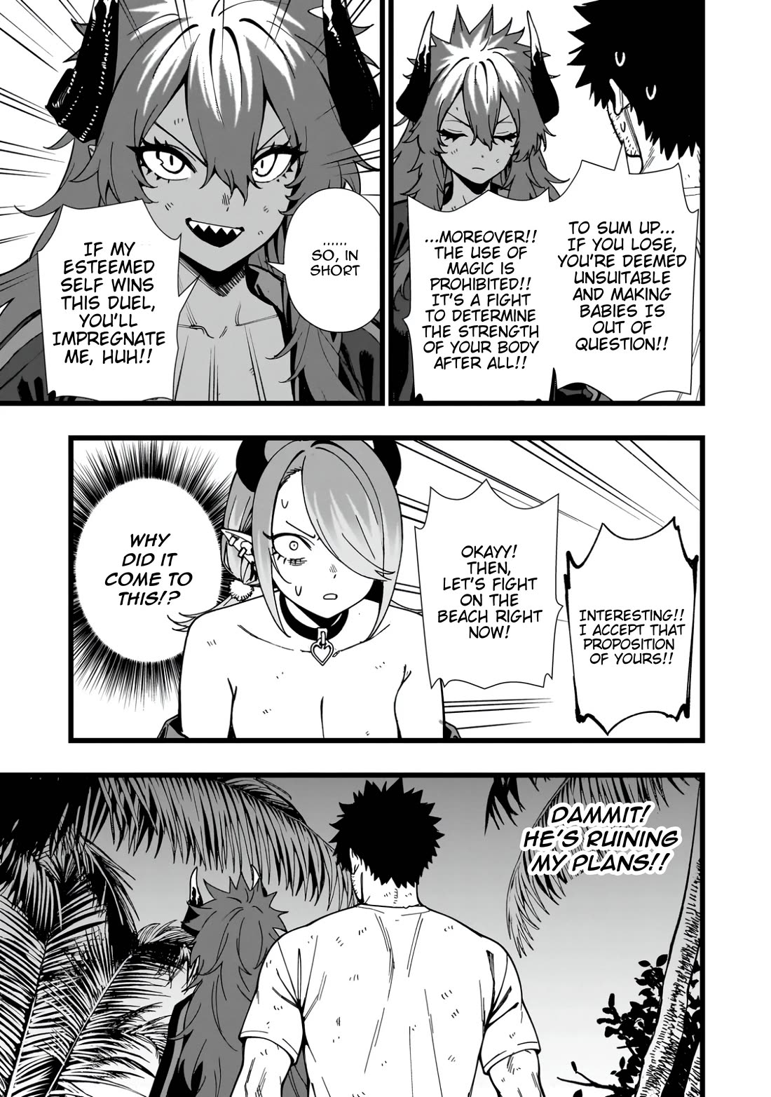 Battle Princess Survival Saga Chapter 18 page 7 - Chapter 18: Are you not gonna do it?