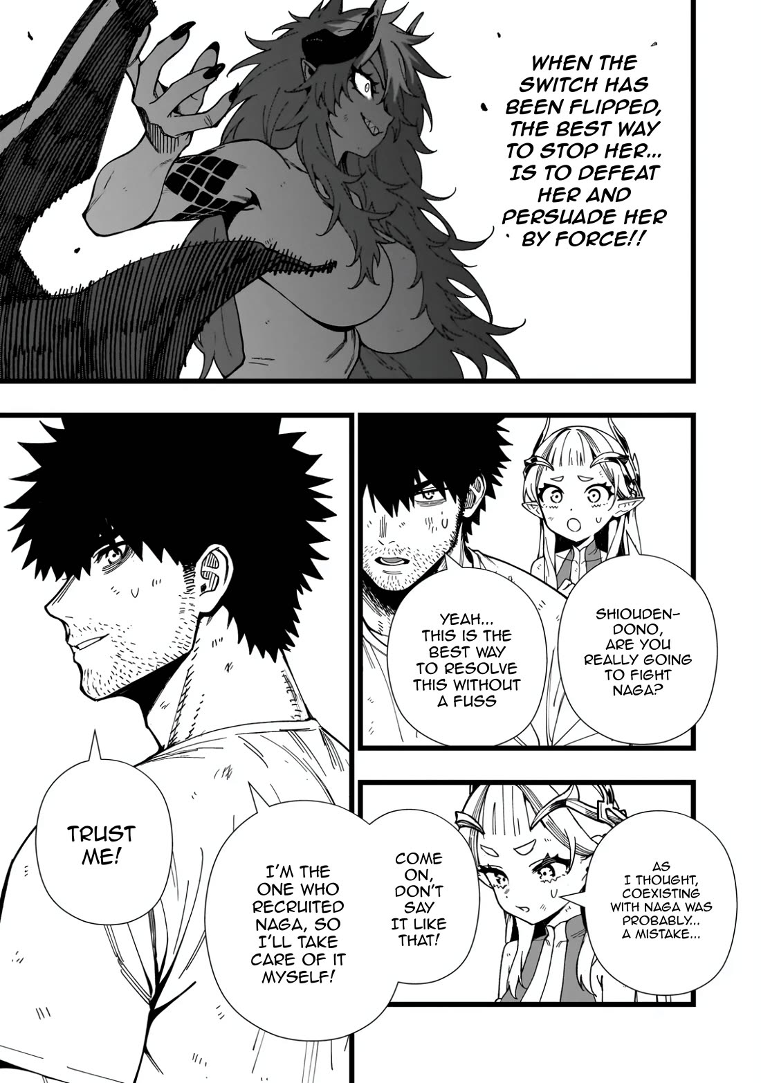 Battle Princess Survival Saga Chapter 18 page 9 - Chapter 18: Are you not gonna do it?