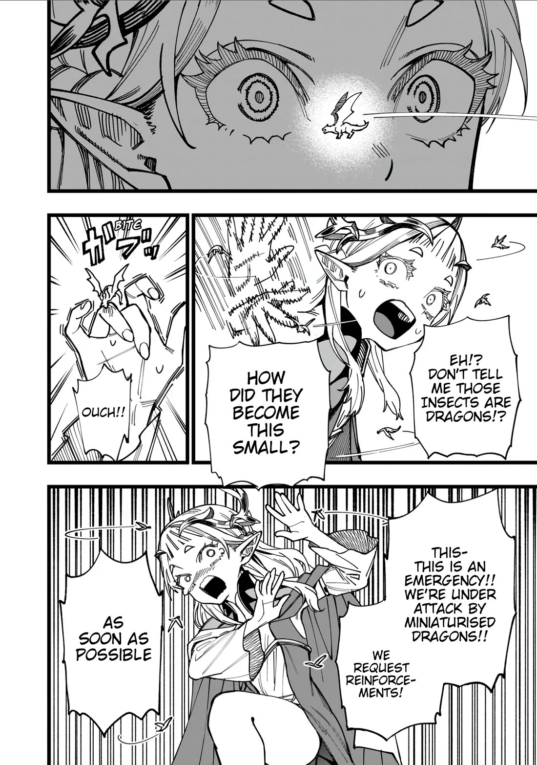 Battle Princess Survival Saga Chapter 2 page 2 - Chapter 2: You die if you don't drink enough water!?