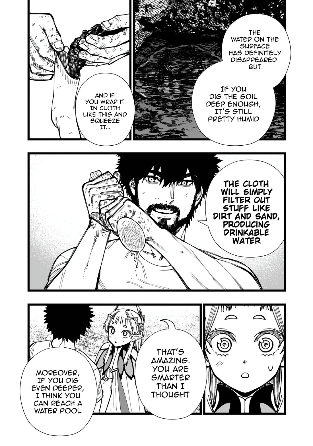 Battle Princess Survival Saga Chapter 2 page 20 - Chapter 2: You die if you don't drink enough water!?