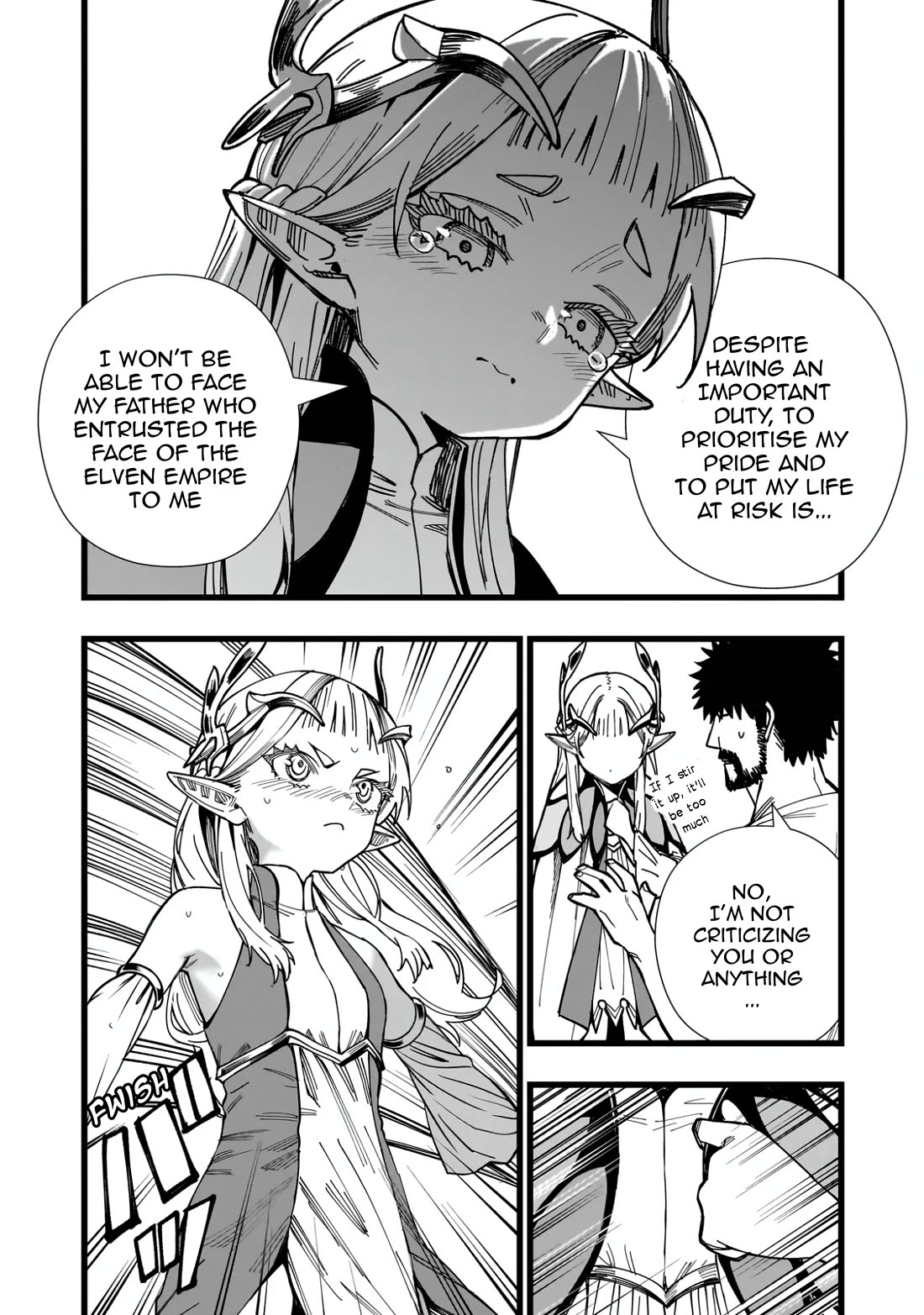 Battle Princess Survival Saga Chapter 2 page 24 - Chapter 2: You die if you don't drink enough water!?