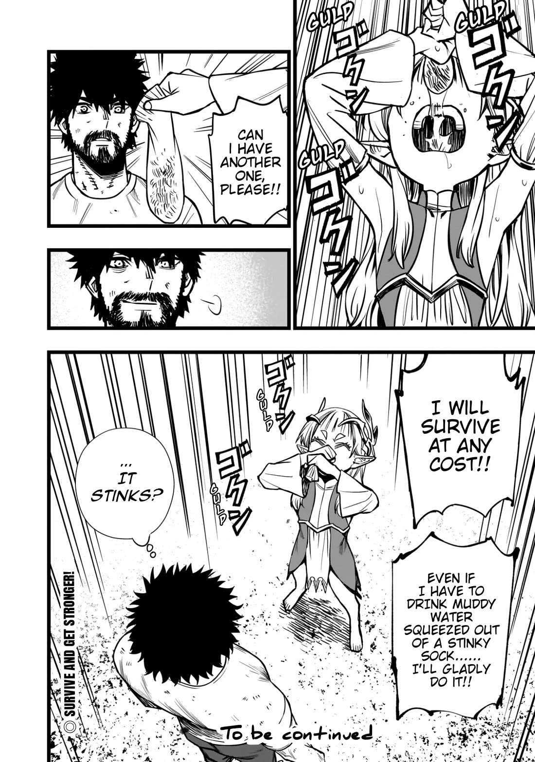 Battle Princess Survival Saga Chapter 2 page 26 - Chapter 2: You die if you don't drink enough water!?