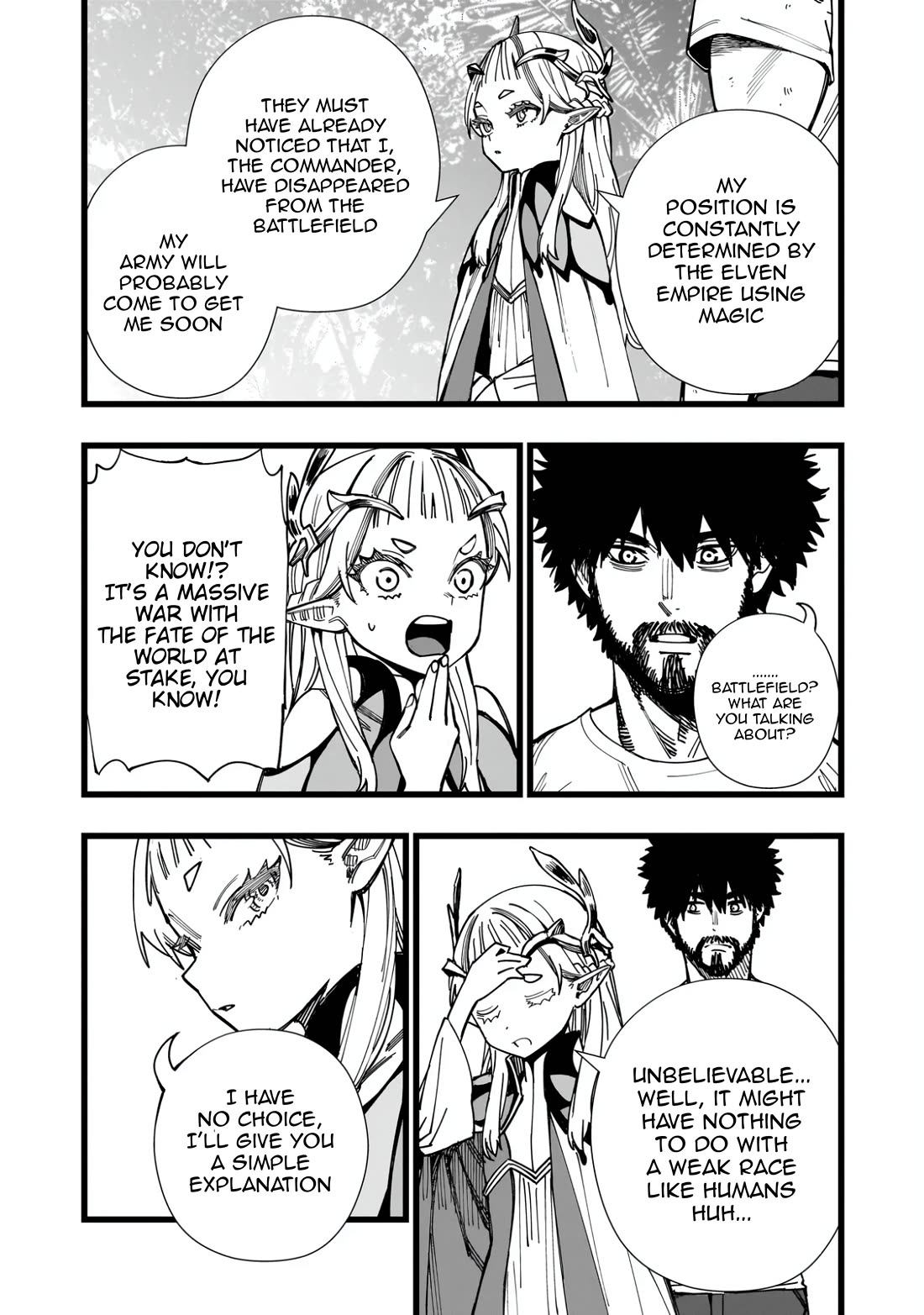 Battle Princess Survival Saga Chapter 2 page 6 - Chapter 2: You die if you don't drink enough water!?