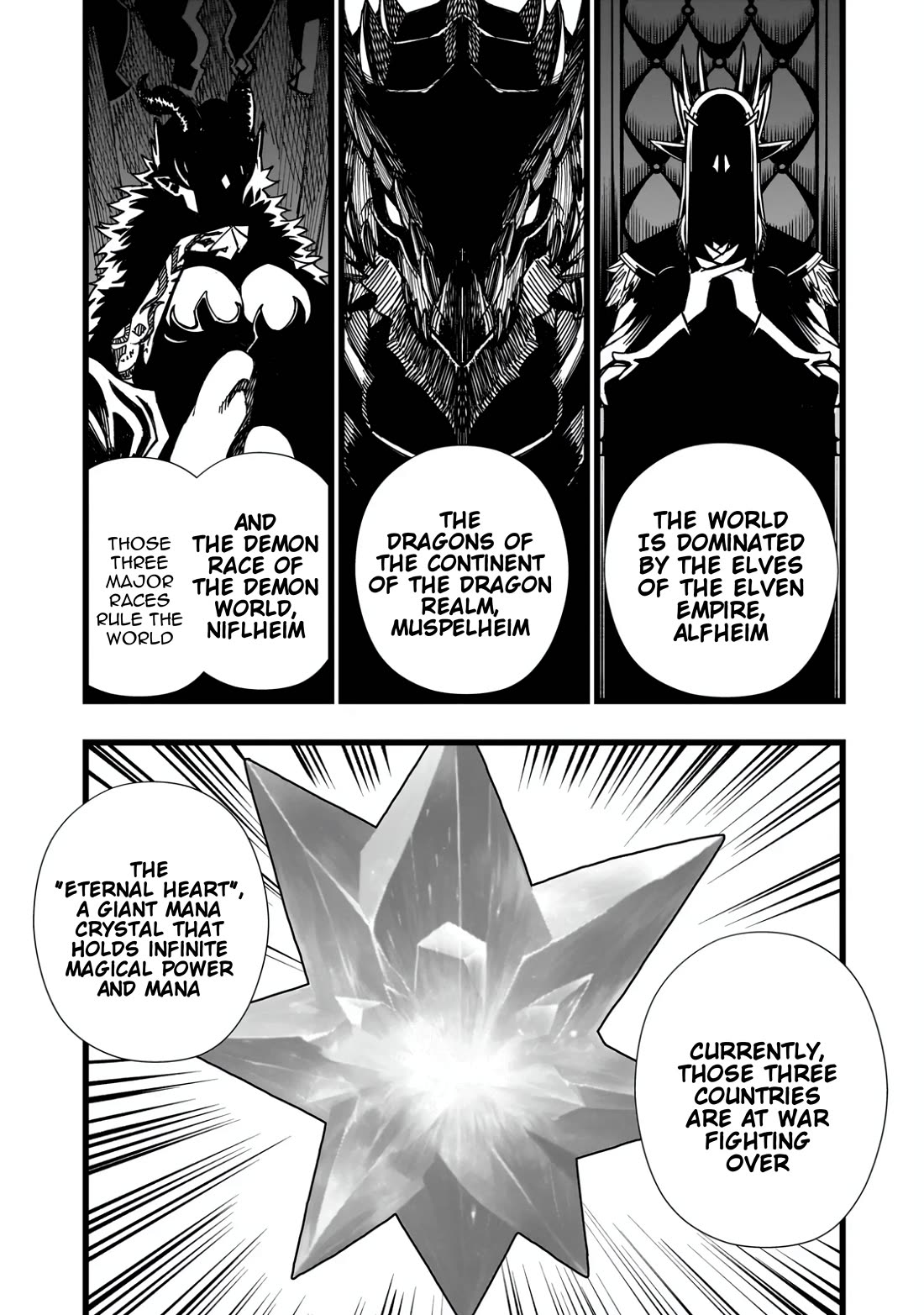 Battle Princess Survival Saga Chapter 2 page 7 - Chapter 2: You die if you don't drink enough water!?