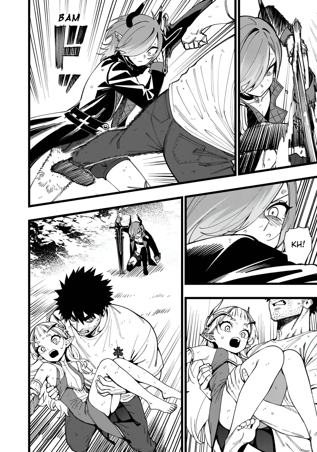 Battle Princess Survival Saga Chapter 20 page 4 - Chapter 20: Man VS. Demon